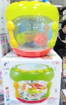 Tambor Musical Infantil Drum Com Som E Luzes e muito divertido e top.