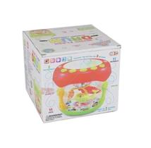 Tambor Musical Infantil Drum Com Som E Luzes