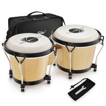 Tambores Bongo Eastar EBO-1 Wood 6” e 7” para crianças e adultos Tambores Bongo Eastar EBO-1 Wood 6” e 7” para crianças e adultos