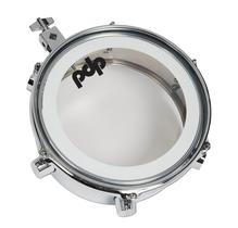 Tambores Timbale Pacific da DW Mini em aço cromado 4x10cm