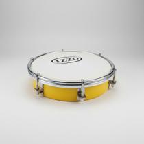 Tamborim 6" Abs Amarelo C/ Pele Leitosa Izzo 3691am