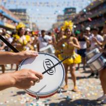 Tamborim 6" Abs Vermelho C/ Pele Leitosa Izzo 3691vm