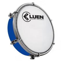 Tamborim 6 afinações ABS Pele Leitosa Luen 41002
