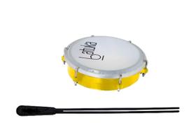 Tamborim 6 Polegadas Batuka LUEN Amarelo