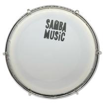 Tamborim Aluminio 55 mm Ouro Samba Music TBA-55 CP GD + Capa