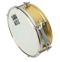 Tamborim Aluminio Samba Music Tba-55 55 Mm Ouro Dourado