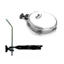 Tamborim com Clamp e Suporte Para Pedestal Torelli