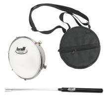 Tamborim De Alumínio Com Bag e Baqueta Cotonete Torelli