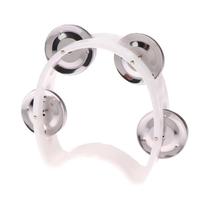 Tamborim De Metal Portátil Para Crianças, Instrumento Musical De Percussão Com Bola De Plástico Para