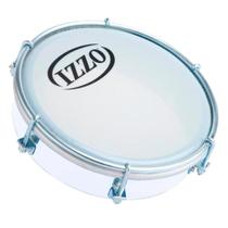 Tamborim IZZO 6 polegadas ABS com Pele Leitosa BRANCO - 3691 Tamborim IZZO 6 polegadas ABS com Pele Leitosa BRANCO - 3691