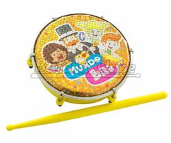 Tamborim Luen Mundo Bita 6 em ABS com Baqueta Musicalização Infantil (60047MB/AM) Tamborim Luen Mundo Bita 6 em ABS com Baqueta Musicalização Infantil (60047MB/AM)