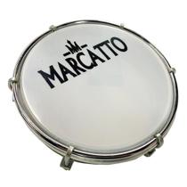 Tamborim marcatto 6" inox cromado m280