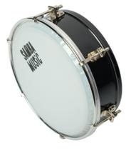 Tamborim Phx Samba Music Alumínio 55 Mm Preto