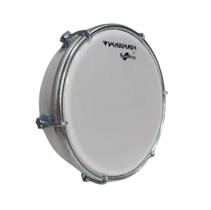 Tamborim spanking vanguarda abs branco 6" pele leitosa