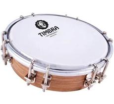 Tamborim Timbra 6 Polegadas Madeira Freijó Profissional