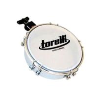 Tamborim Torelli 06" TT-409 Aço Pele Leitosa - Com