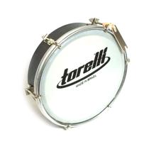 Tamborim torelli tt404 6 pele leitosa branca Tamborim torelli tt404 6 pele leitosa branca