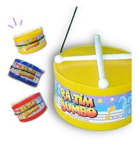 Tamborzinho Infantil Bumbo De Brinquedo Kit Com 7 Unidades - Elga-plasticos