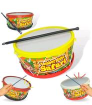Tamborzinho Tambor Infantil Brinquedo Musical