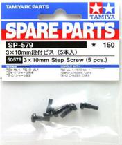 Tamiya acc 3x10mm step screw (5pcs) 50579 Tamiya acc 3x10mm step screw (5pcs) 50579