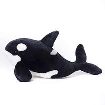 TAMMYFLYFLY A Orca Blackfish Long Big Killer Whale Stuffed Animal Sea Critters Boneca de pelúcia (39cm)