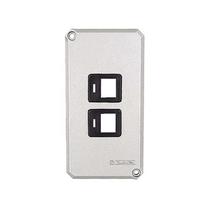 Tampa 1'' 2 Postos RJ45 em Alumínio - Linha Condulete Tramontina Tampa 1'' 2 Postos RJ45 em Alumínio - Linha Condulete Tramontina