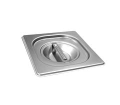 TAMPA 1/6 Em INOX Sem ABERTURA Para Cubas Gastronômicas GN 1/6 Em INOX ZAHAV