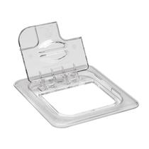TAMPA 1/6 Em POLICARBONATO Com FLIP, DOBRADIÇA e COM Abertura Para COLHER Para Cuba Gastronômica 1/6 Em POLI CAMBRO TAMPA 1/6 Em POLICARBONATO Com FLIP, DOBRADIÇA e COM Abertura Para COLHER Para Cuba Gastronômica 1/6 Em POLI CAMBRO