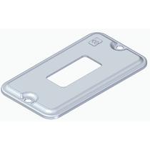 Tampa 1 Tecla P/ Condulete Aluminio 1 " CP NR01 WETZEL Tampa 1 Tecla P/ Condulete Aluminio 1 " CP NR01 WETZEL