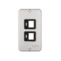 Tampa 2 Postos RJ45 Alumínio 1/2 e 3/4'' para Condulete - Tramontina