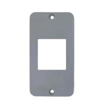 Tampa 2 teclas pvc cinza 3/4" eletromax