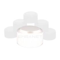 Tampa 28mm Plástica Sem Lacre Para Garrafa Resistente Kit 50UN