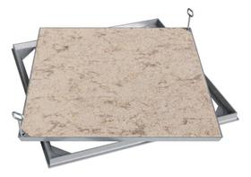 Tampa 50X50 Rebaixada Elétrica Cisterna Revestimento Gda