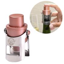 Tampa à Vácuo Bomba Pressão Champagne Adega Espumante Prana