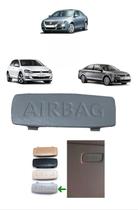 Tampa Acabamento Coluna Interno Airbag Tera T-Cross Nivus Virtus Taos Polo Cinza 2019 2020 2021 2024 2025 3C0853437