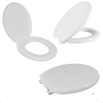 Tampa almofadão de vaso sanitário macia branca com fixação Tampa almofadão de vaso sanitário macia branca com fixação