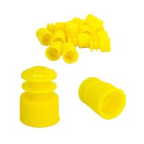 Tampa Amarela Pressão Interna para Tubos 12mm (CRAL) - 1000 Unidades