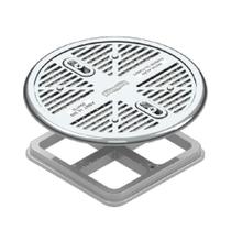 Tampa Anti Aprisionamento Inox 316 Redonda Flat - Sodramar Tampa Anti Aprisionamento Inox 316 Redonda Flat - Sodramar