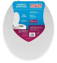 Tampa Assento Sanitário Oval Universal Almofadado Astra