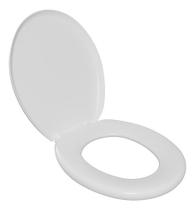 Tampa Assento Vaso Sanitário Oval Universal Almofadado Astra Cor Branco