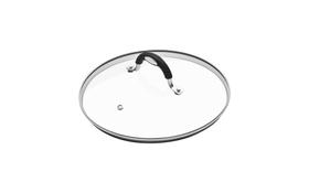 Tampa Avulsa Tramontina Panela Mônaco em Vidro e Aço Inox com Alça em Silicone 20 cm