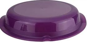 Tampa baixa para micro ondas Roxa Tupperware