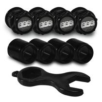 Tampa Bico Valvula Pneu Roda Universal Bbs Carbono Carro Bicicleta Moto