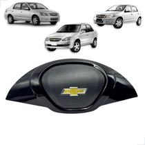 Tampa Buzina Botão Volante Celta Prisma Classic Preto Tampa Buzina Botão Volante Celta Prisma Classic Preto