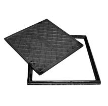 Tampa Caixa Gordura Inspeção Esgoto 40X40Cm Ferro Simples