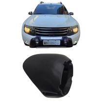 Tampa Capa Moldura Acabamento Farol Milha Overbumper Dianteiro Esquerdo Duster 2011 2012 2013 2014 Alojamento Suporte