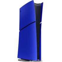 Tampa Carcaça Capa PS5 Slim Azul Cobalt Blue Sony PlayStation 5 Slim