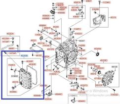 Tampa Carter Cambio Automatico Cerato Soul Sportage Ix35