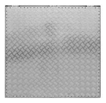 Tampa Casa D Maquina 70X70 - Embutir Ventilada- Alumínio Tampa Casa D Maquina 70X70 - Embutir Ventilada- Alumínio