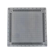 Tampa Casa de Máquina Piscina Lisa Simples Grelha 80x80cm C Tampa Casa de Máquina Piscina Lisa Simples Grelha 80x80cm C